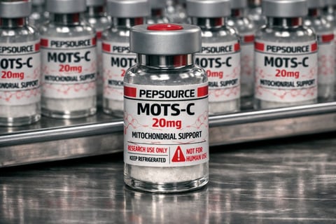 MOTS-C peptide vial