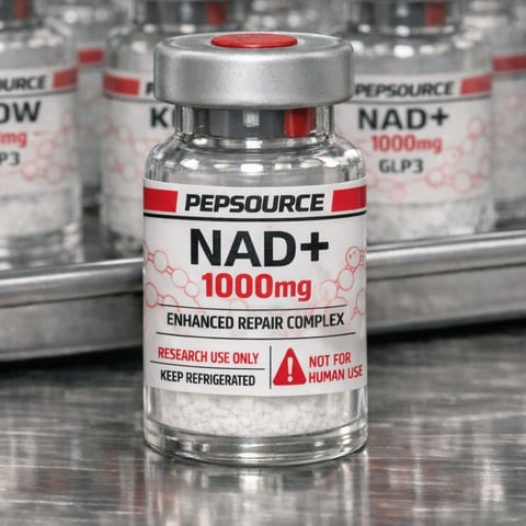 NAD+ peptide vial